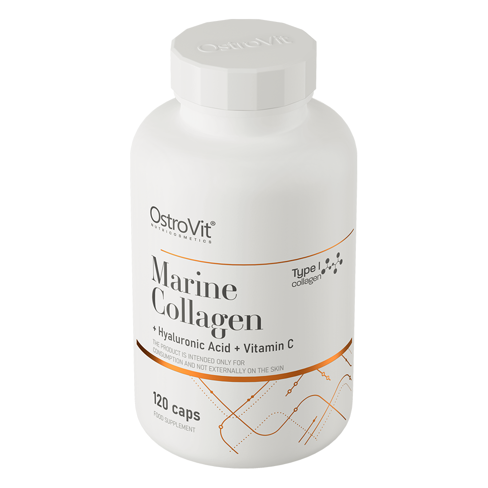 Marine Collagen + Hyaluronic Acid + Vitamin C 120 capsules