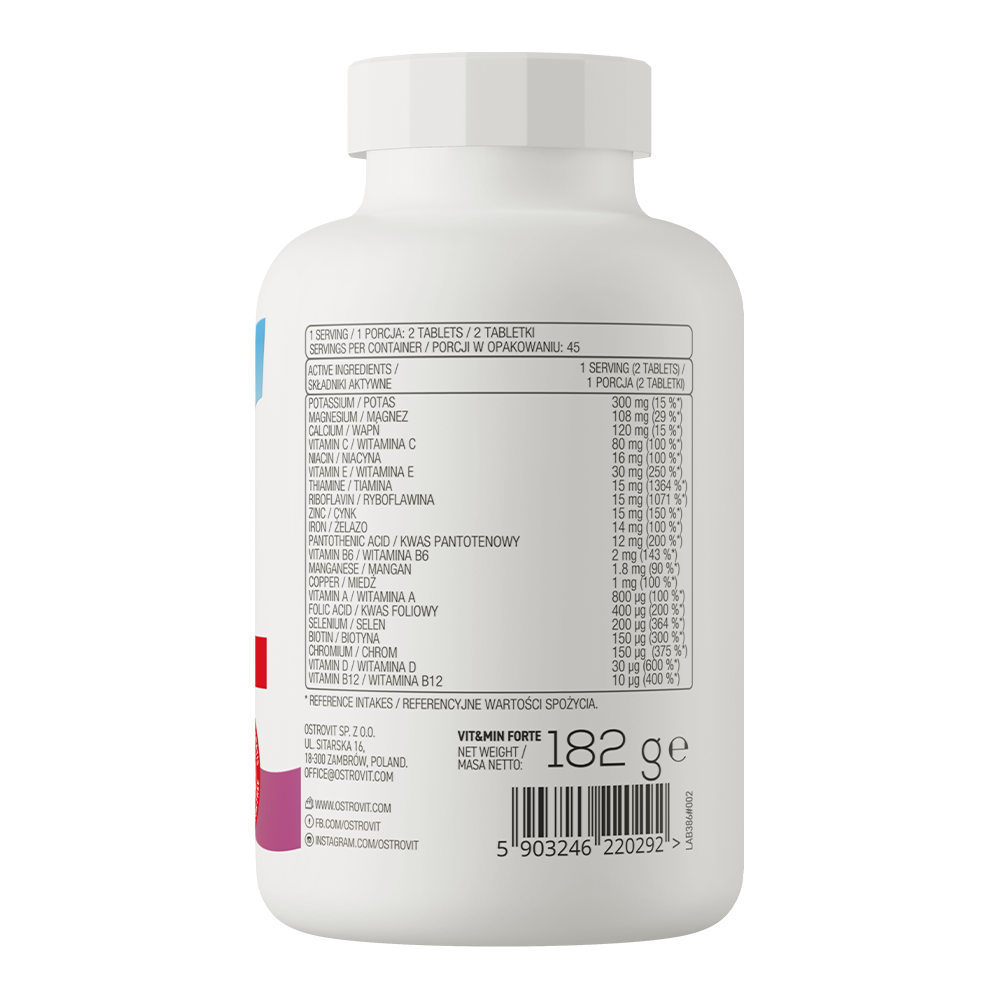 multi vitamine forte 120 comprime