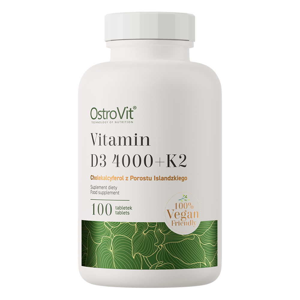 Vitamin D3 4000 IU + K2 VEGE