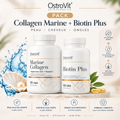 Pack : collagen marin 120 capsules + Biotin plus